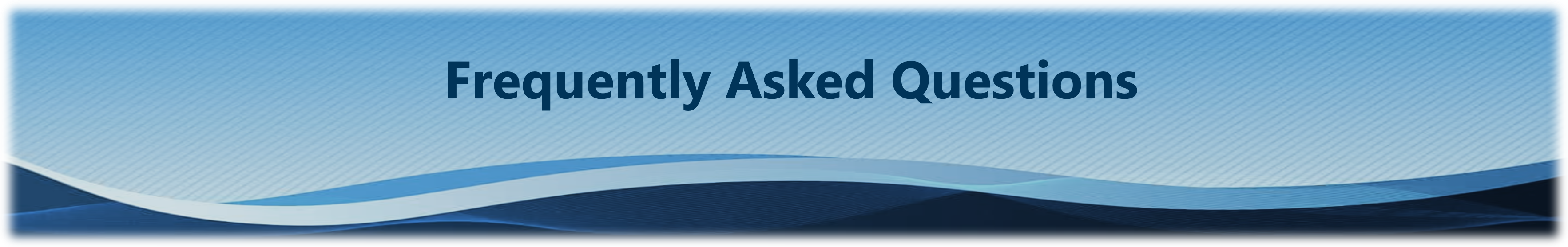 Frequently Asked Questions